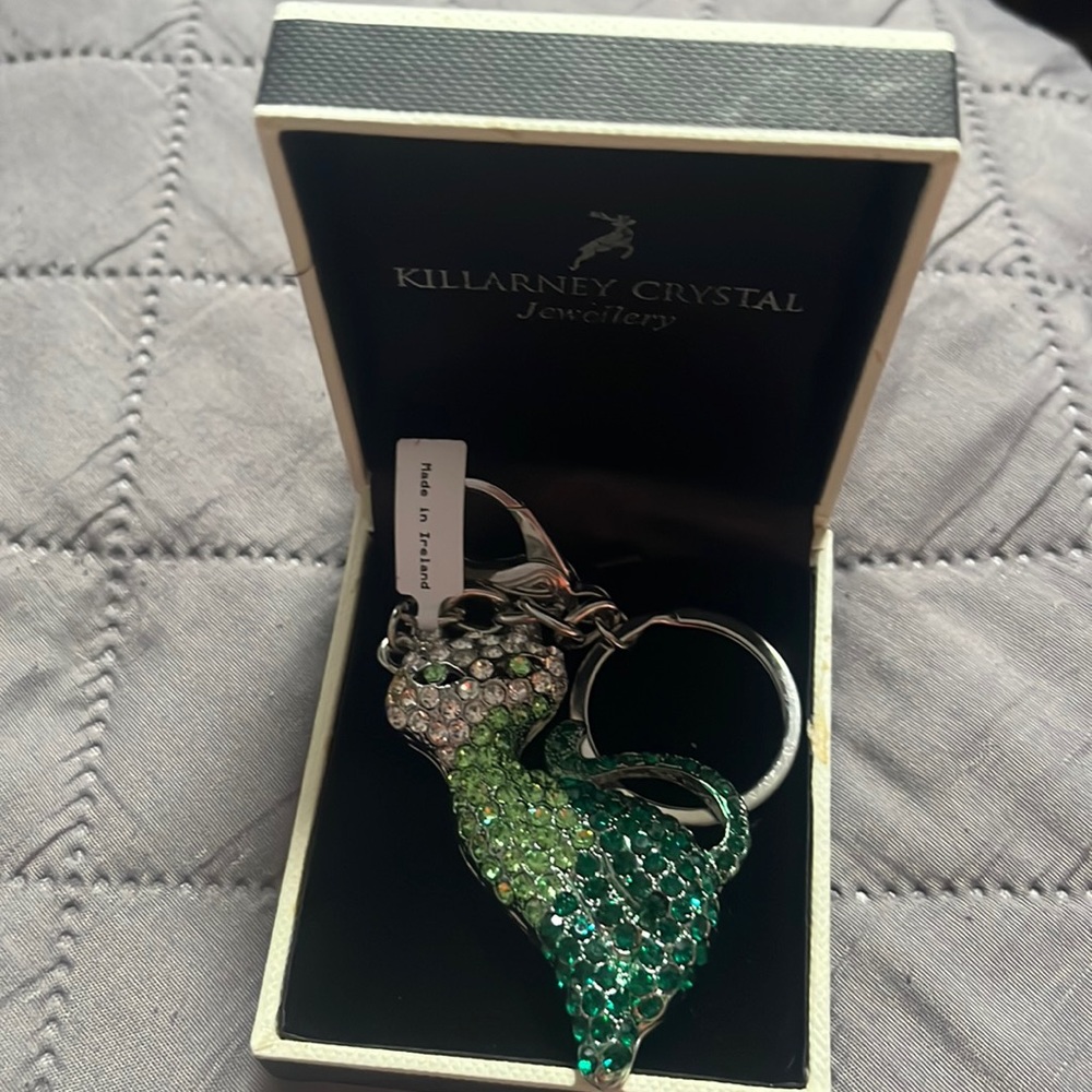 Killarney Irish Crystal Keychain/Bagcharm